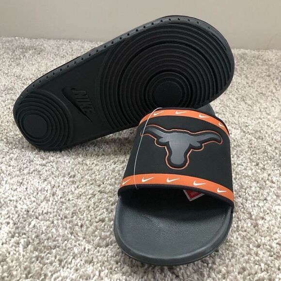Nike Off Court Slides Texas Longhorns Men's Size 8 - Picture 6 of 6